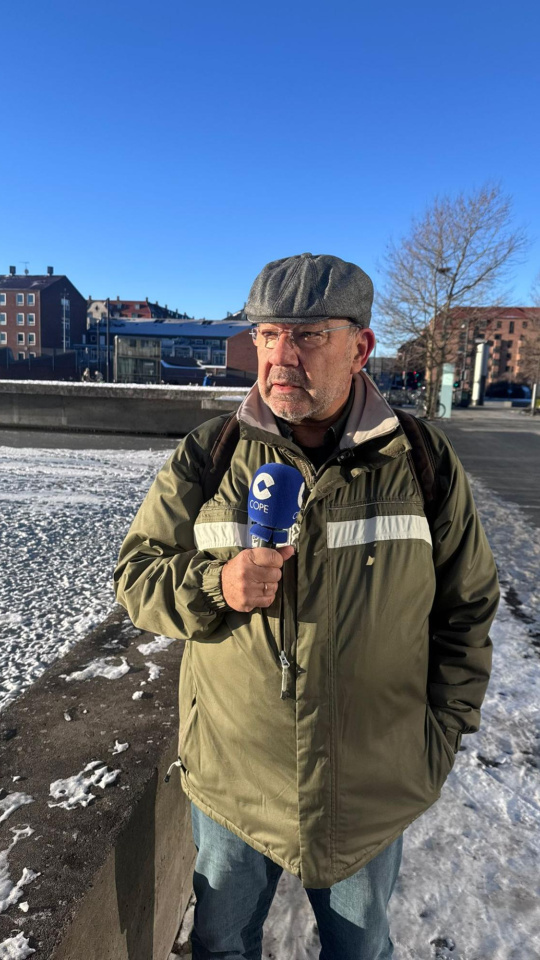 Ángel Expósito, en Copenhague
