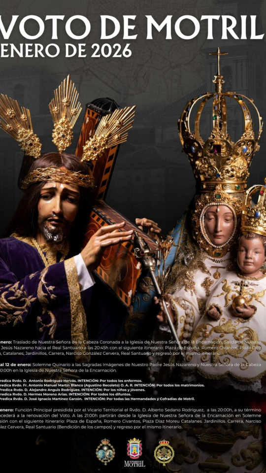 Motril recuerda la historia de los terremotos que forjaron su identidad y la tradición que aún la protege