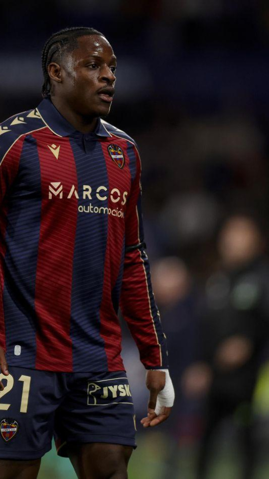 Etta lleva cinco goles este curso con el Levante UD