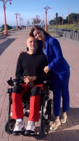 Urbano y su mujer Ana Carlota