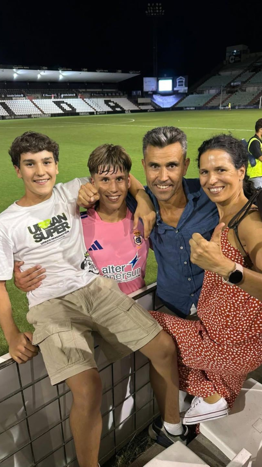 Familia de Davinchi, jugador del Getafe
