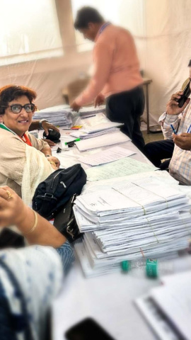 Elecciones en la metrópolis india de Mumbai