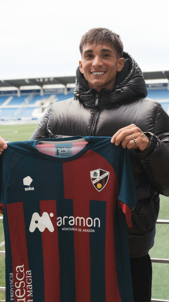 Laquintana en su presentación en Huesca