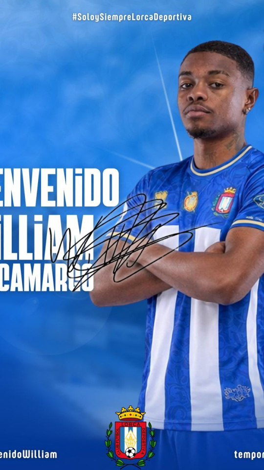 William de Camargo, nuevo jugador del CF Lorca Deportiva