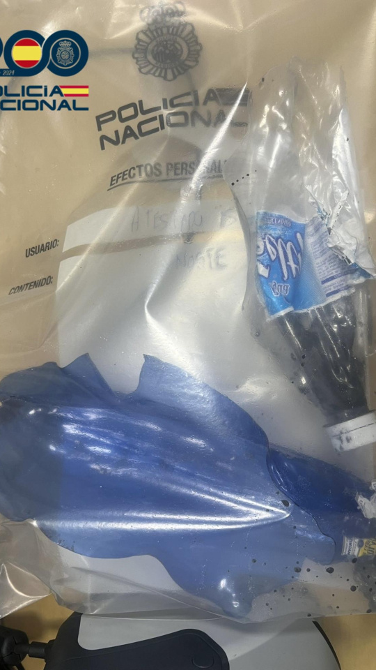 Foto de los artefactos caseros utilizados