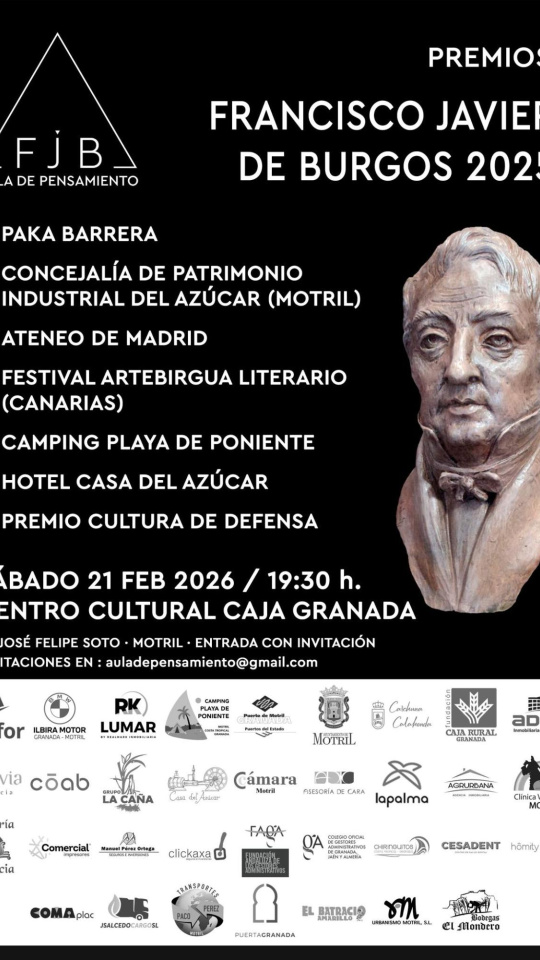 El Aula de Pensamiento de Motril premia la cultura y el desarrollo de la Costa Tropical