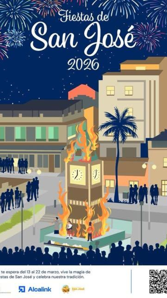 Cartel de las fiestas de San José 2026