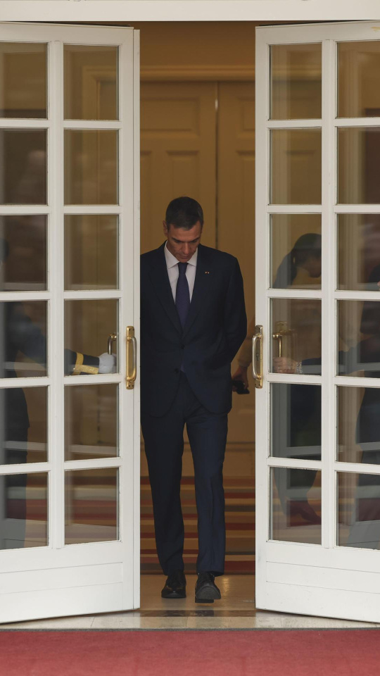 El presidente del Gobierno, Pedro Sánchez