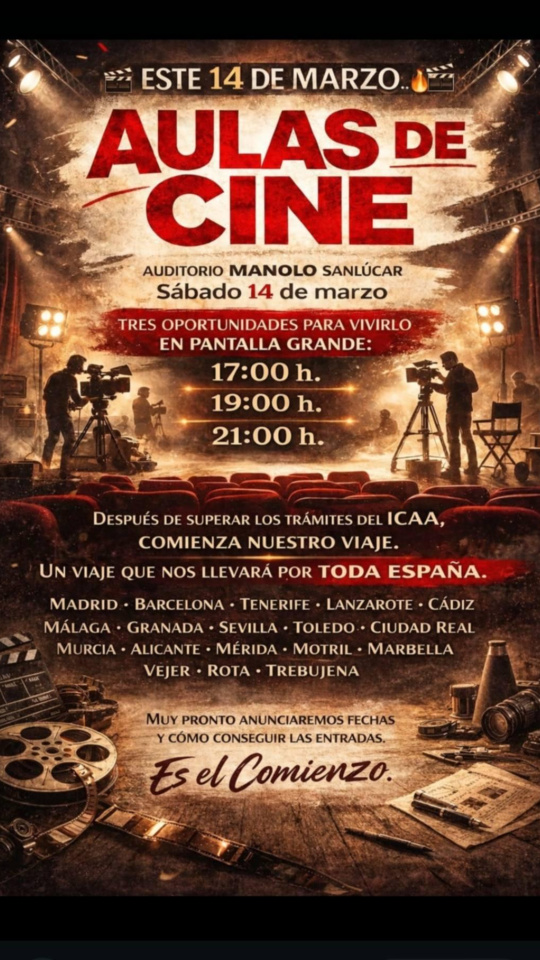 Rafa Sadoc, director de 'Aulas de Cine'