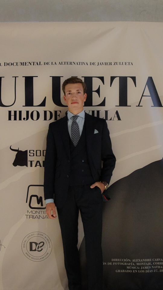 Javier Zulueta durante la presentación de su documental