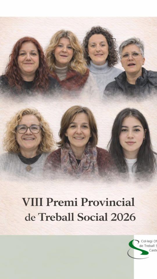 El Colegio de Trabajo Social de Castellón reconoce el esfuerzo de sus profesionales durante la dana de Valencia.