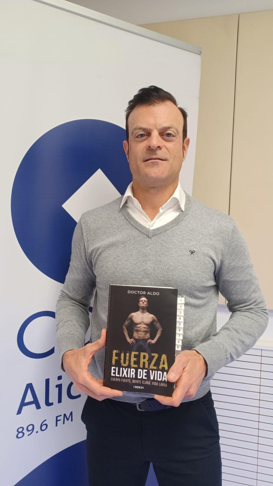 Doctor Aldo Martínez presentará su nuevo libro este martes en El Corte Inglés de Alicante
