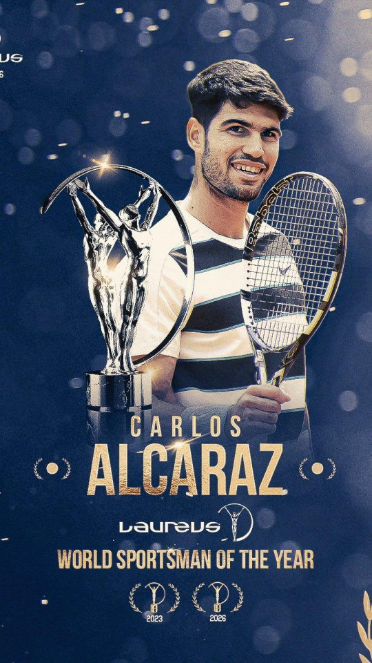 Carlos Alcaraz, premio Laureus al mejor deportista del año