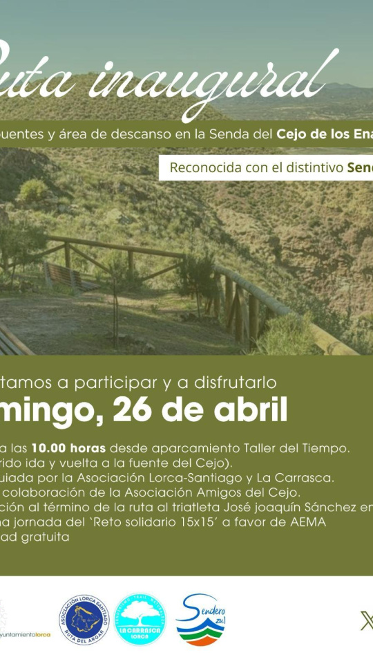 Cartel Ruta Cejo de los Enamorados