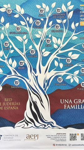 Cartel de las Jornadas Europeas de la Cultura Judía en Lorca