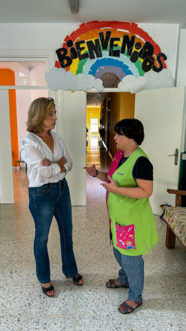 Visita a una guardería.