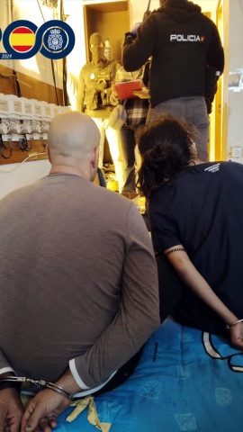 Imagen cedida por la Policía Nacional