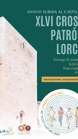 Cartel del Cross Patrón de Lorca