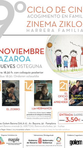 IX edición del Ciclo de Cine “Acogimiento en Familia”