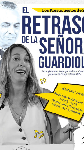 Cartel que acompañaba a la publicación