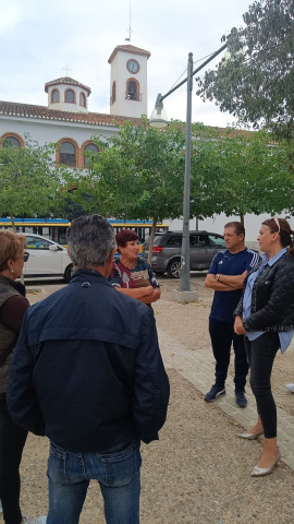 La portavoz socialista en Ermita Nueva