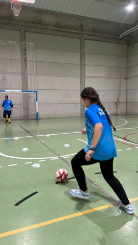 Una sesión de entrenamiento