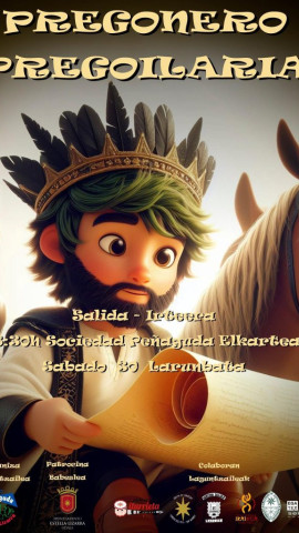 Cartel del Pregonero de Estella