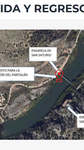 El barco navegable permitirá acceder a una zona del Duero a su paso por Soria hasta ahora inaccesible