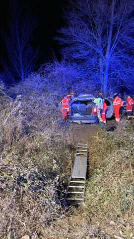 Accidente de circulación ocurrido en Almenar con la primera víctima mortal del año en las carreteras sorianas