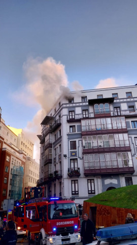 Incendio en Juan de la Cosa.