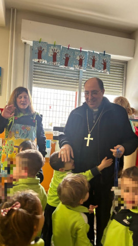 Visita Pastoral de Mons.Rico a la unidad pastoral de Santiago y San José Obrero