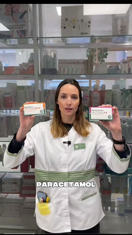 La farmacéutica en el vídeo