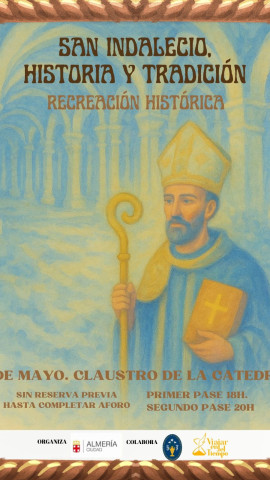 CARTEL ACTOS SAN INDALECIO 2025