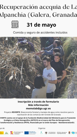 Recuperación de acequia Galera