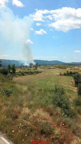 Incendio de Pinell de Solsonès (Lleida)