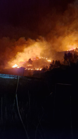 Incendio en Alhama