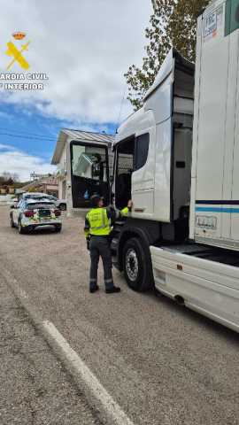 El conductor fue localizado mientras circulaba por la A-2 a la altura de Arcos de Jalón en Soria
