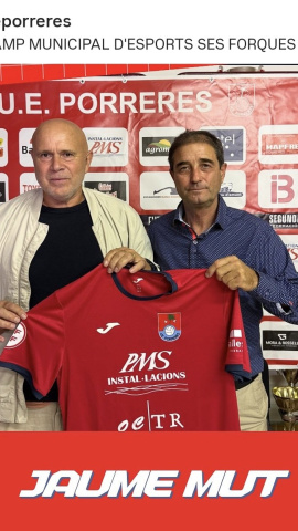 Jaume Mut presentado como técnico del Porreres