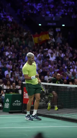 Carlos Alcaraz se despide de Paris Berçy