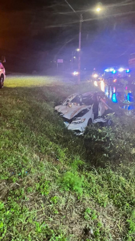 Imagen del accidente mortal registrado en Porto do Son