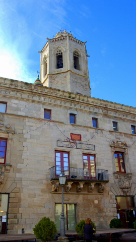 Fachada de los juzgados de Cervera (Lleida)