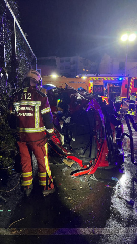 Lugar del siniestro.