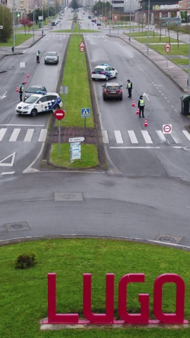 Policía Local control Avenida de Madrid