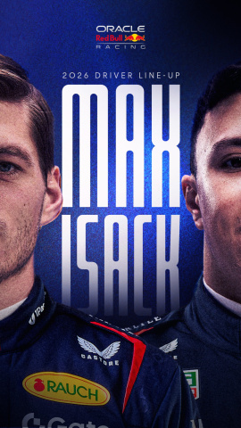 Isack Hadjar será el compañero de Max Verstappen el año que viene