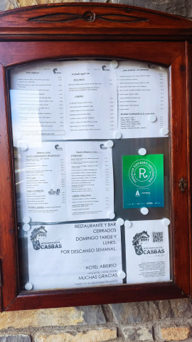 Sello en Hotel Casbas