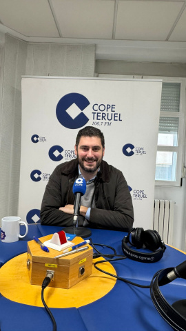 Alejandro Nolasco, portavoz de VOX en las Cortes de Aragón