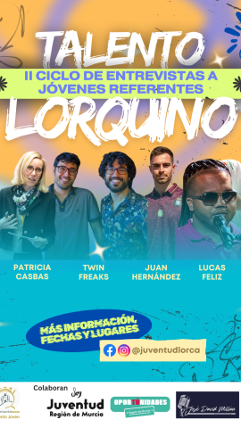 Cartel de Talento Lorquino para este 2026