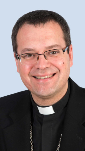 Monseñor Jesús Vidal, obispo de Segovia y presidente de la Fundación Edades del Hombre