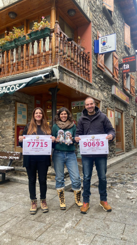 La Marmota de la Suerte de Benasque reparte premios esta Navidad