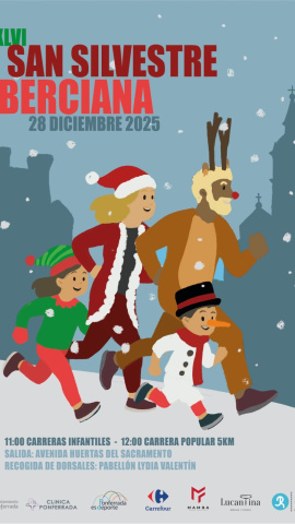 Cartel San Silvestre de Ponferrada 2025